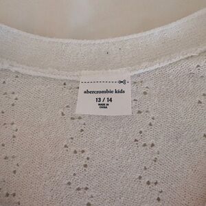 Abercrombie Kids Ivory Knit Top